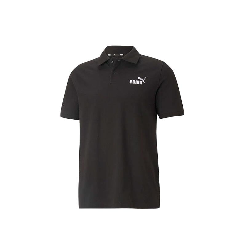 Puma Ess Pique Polo Erkek T-Shirt 586674-01 Siyah