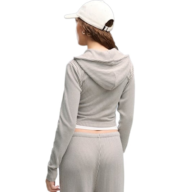 Puma Ess Ribbed Hoodie Kadın Sweatshirt 636669-81 636669-81 Kadın