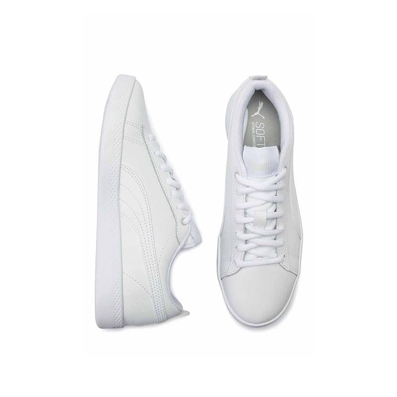 Puma Smash 3.0 Buck Erkek Günlük Ayakkabı 392336-09 Beyaz