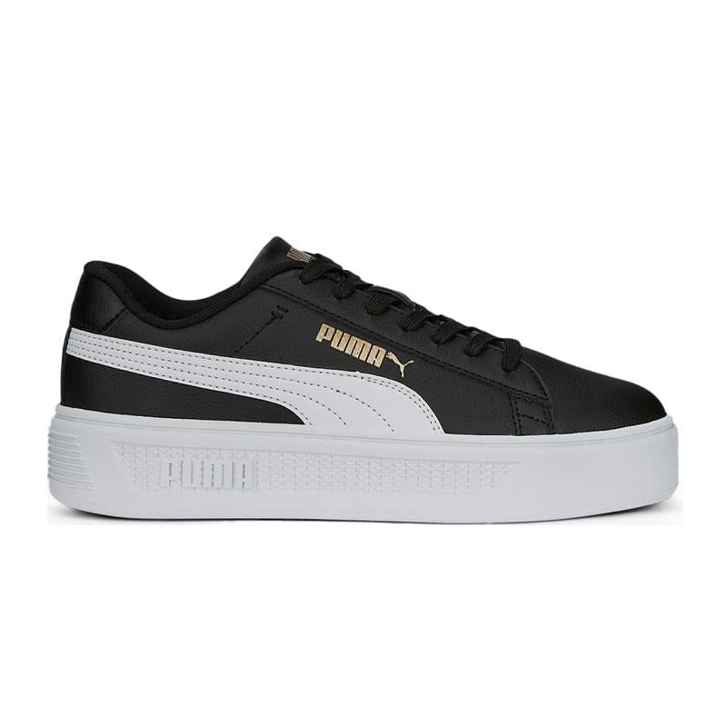 Puma Smash Platform V3 Kadın Günlük Ayakkabı 390758-02 Siyah