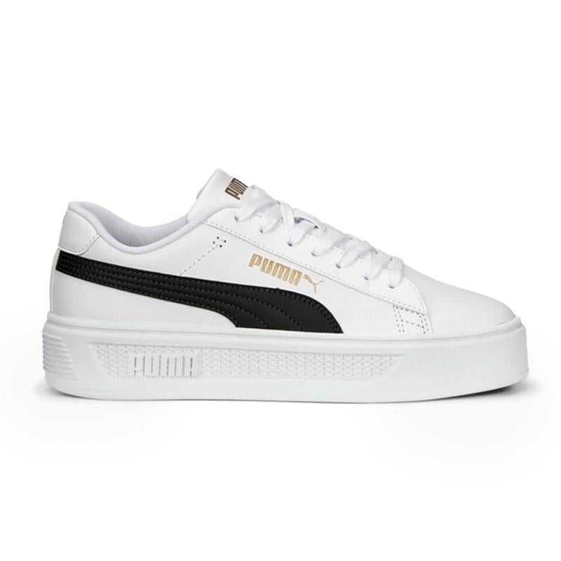 Puma Smash Platform V3 Kadın Günlük Ayakkabı 390758-04 Beyaz