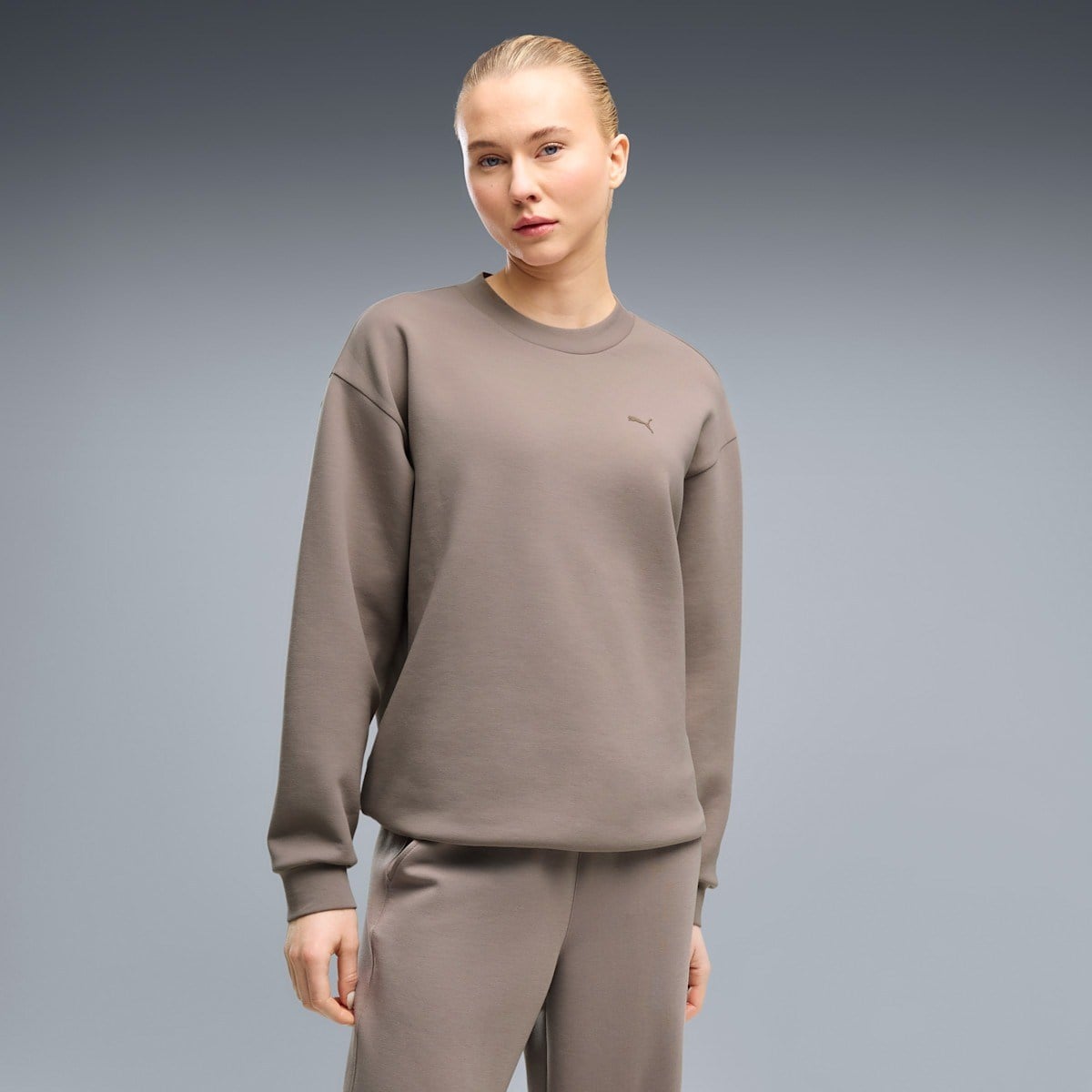 Puma W Cloudspun Crew Neck Kadın Sweatshirt 529154-81