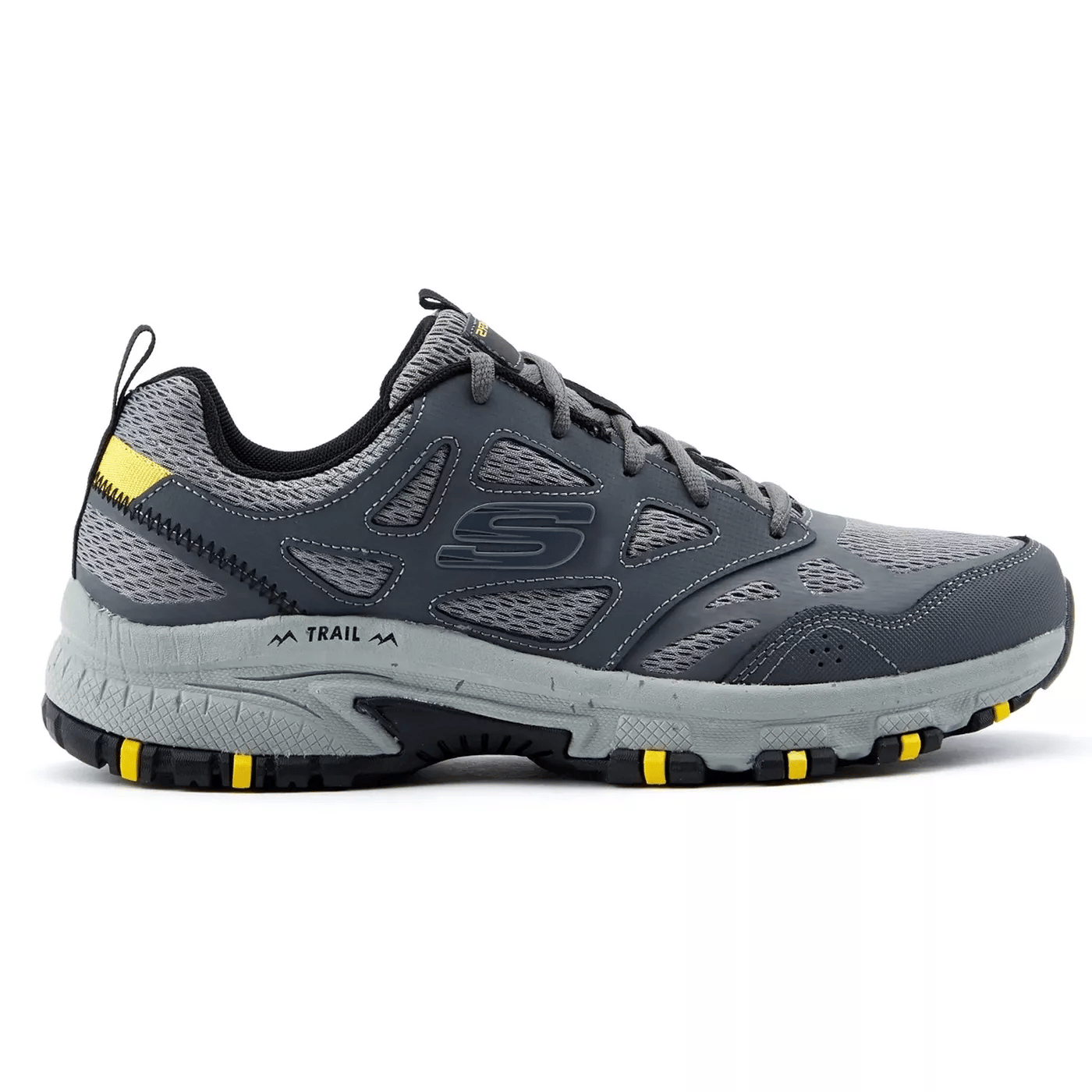 Skechers Hillcrest Erkek Günlük Ayakkabı 237265-CCBK Gri