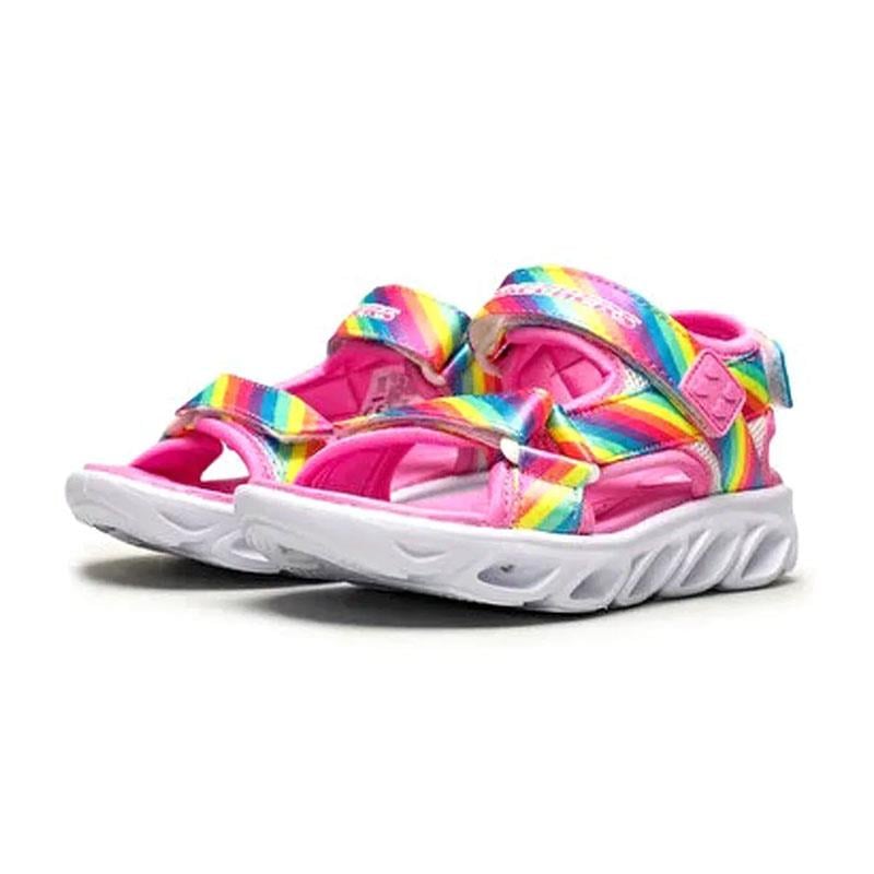 Skechers Hypno-Flash - Rainbow Lights Sandalet 20218L-MLT