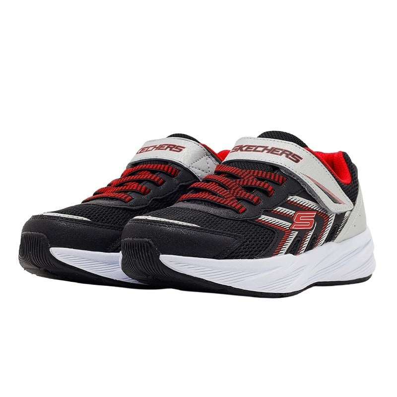 Skechers Microspec Tread Çocuk Günlük Ayakkabı 404115L-BKSR 404115L-BKSR Çocuk