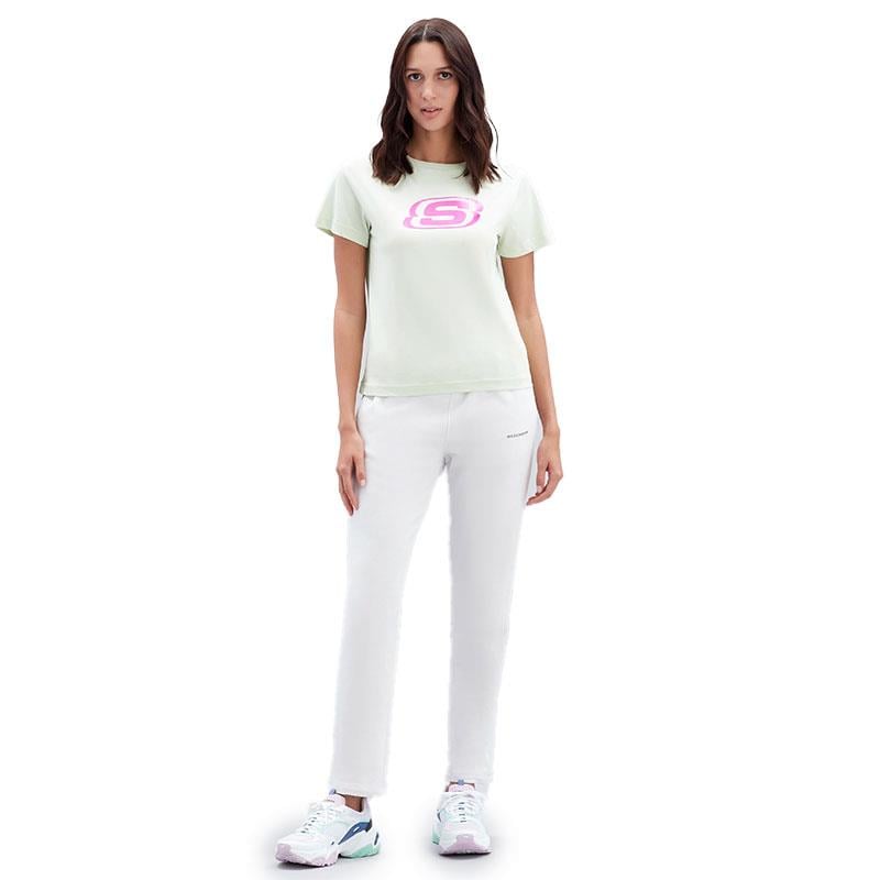 Skechers W Graphic Tee Big Logo Kadın T-Shirt S221508-300