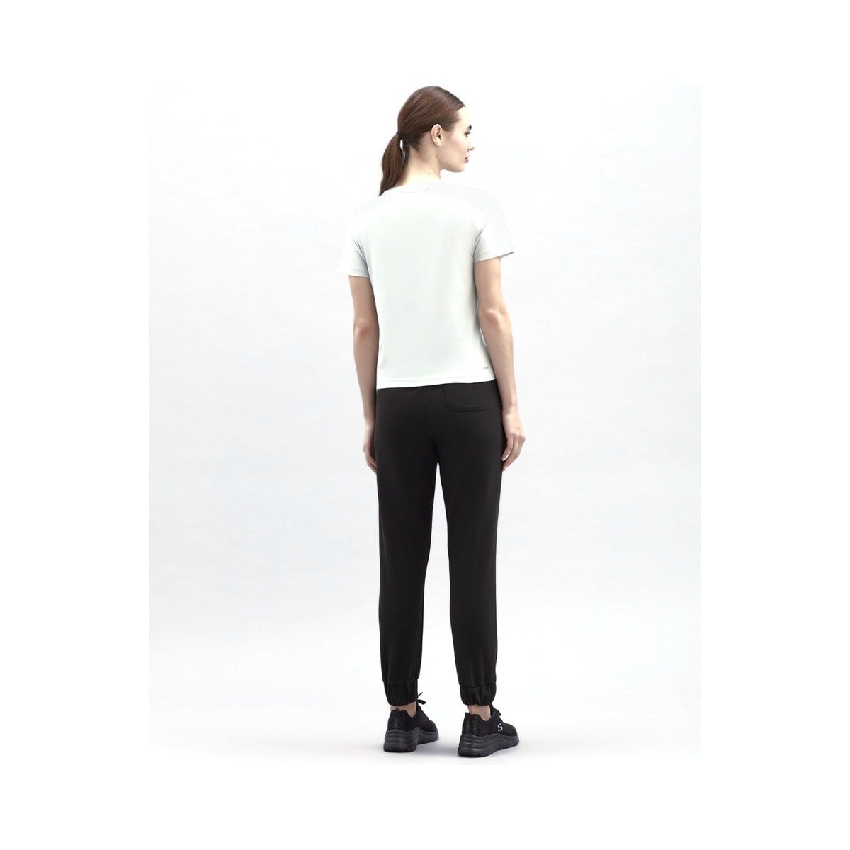 Skechers W Graphic Tee Big Logo Kadın T-Shirt S221508-407