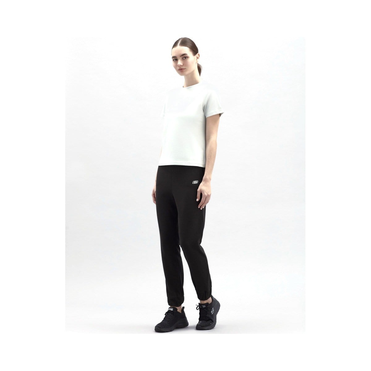 Skechers W Graphic Tee Big Logo Kadın T-Shirt S221508-407
