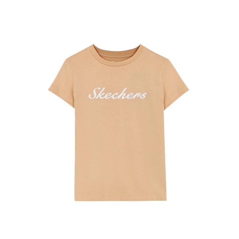 Skechers W Graphic Tee Shiny Logo Kadın T-Shirt S221180-211