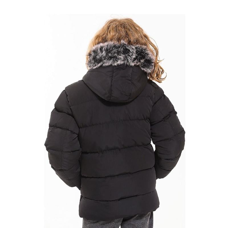 Slazenger Calisto Çocuk Mont ST21JC006-500 Siyah