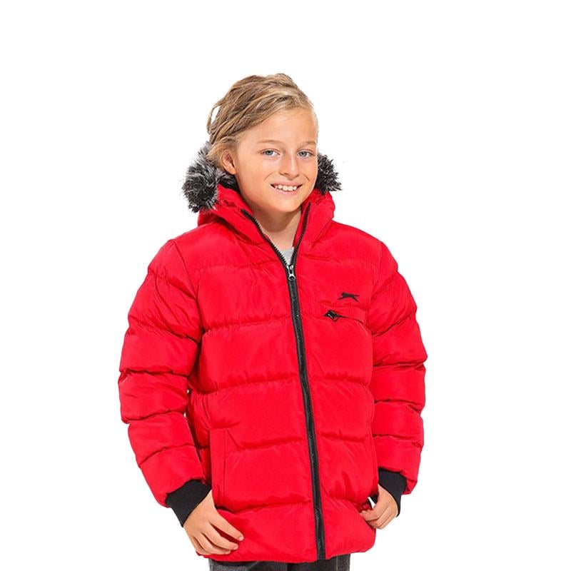 Slazenger Calisto Çocuk Mont ST21JC007-600 Kırmızı