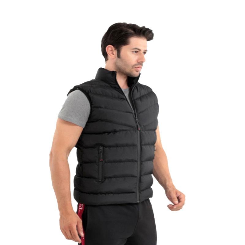 Slazenger Hamon Erkek Yelek ST22YE003-500 Siyah