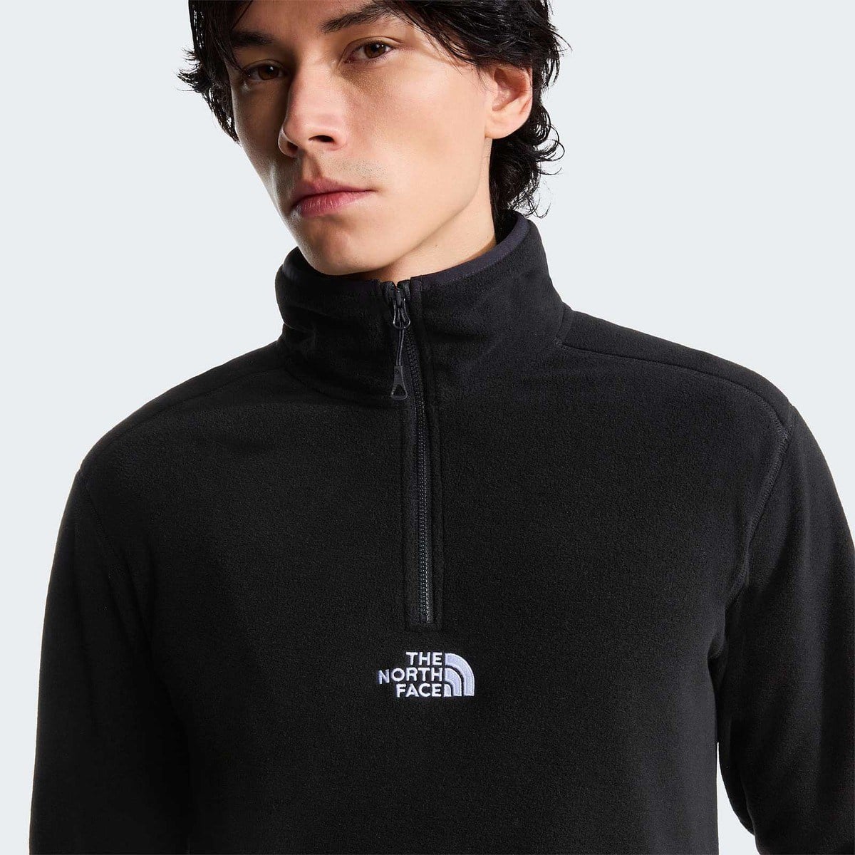 The North Face M Glacier 1/4 Zip Erkek Sweatshirt NF0A8HRWJK31