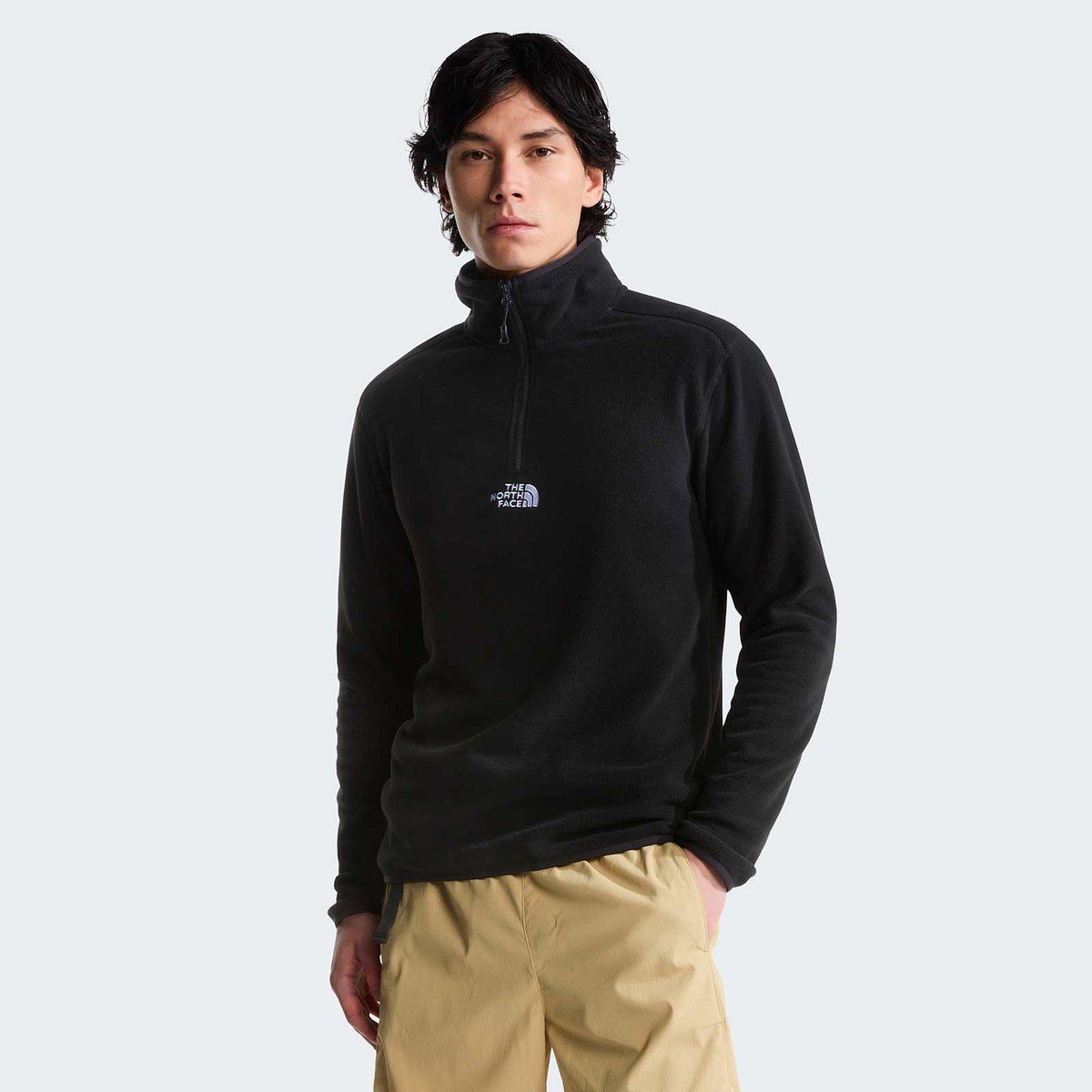 The North Face M Glacier 1/4 Zip Erkek Sweatshirt NF0A8HRWJK31