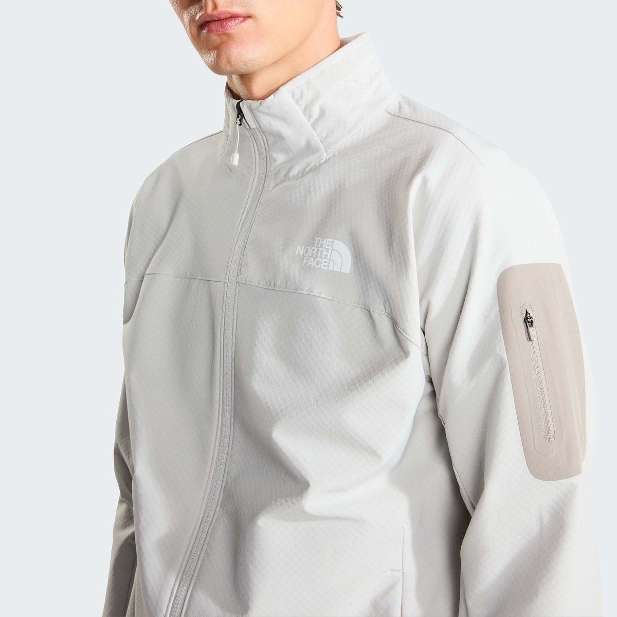 The North Face M Tek Approach Erkek Ceket Gri NF0A8B58P481 – 6. görsel