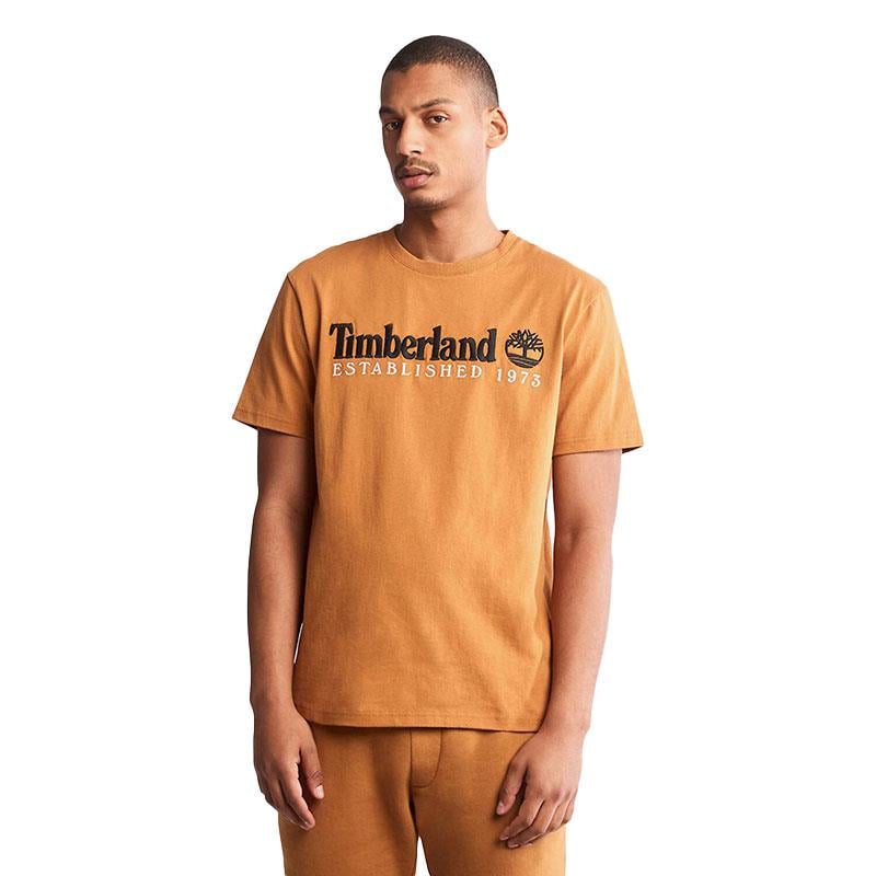 Timberland Est 1973 Tee Erkek T-Shirt TB0A2CMAP471 Sarı