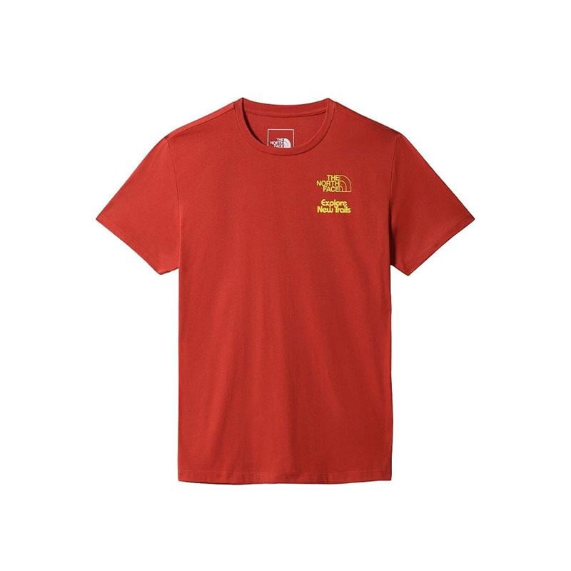 Tnf M Foundation Graphic Tee S-S Erkek T-Shirt NF0A55EFUBR1