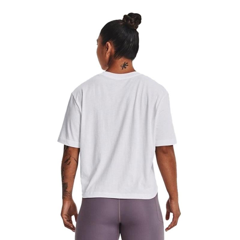 Under Armour Live Novelty Ss Kadın T-Shirt 1369881-100 Beyaz