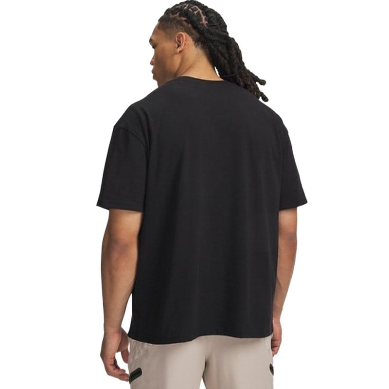Under Armour M Hwt Metal Logo Ss Erkek T-Shirt 6013618-008 6013618-008 Erkek