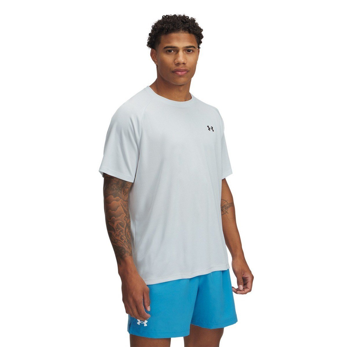 Under Armour Tech Textured Ss Erkek T-Shirt 1382796-023