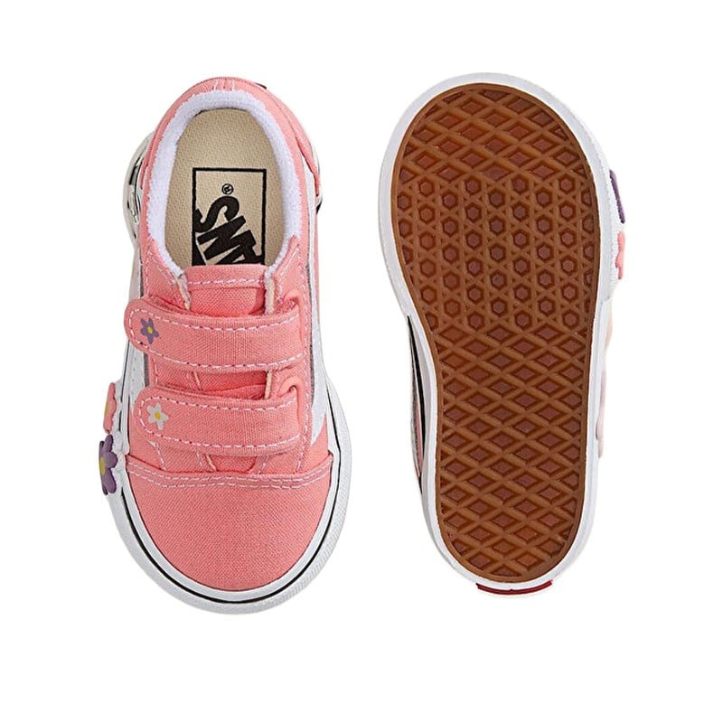 Vans Old Skool V Flower Çocuk Günlük Ayakkabı VN000Z5XGSB1 VN000Z5XGSB1 Çocuk