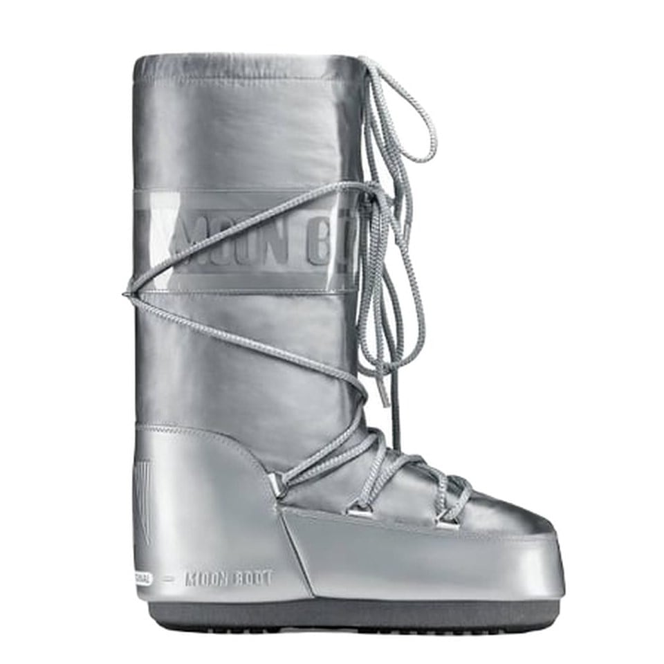 Moon Boot Gümüş Moon Boot Glance Uzun
