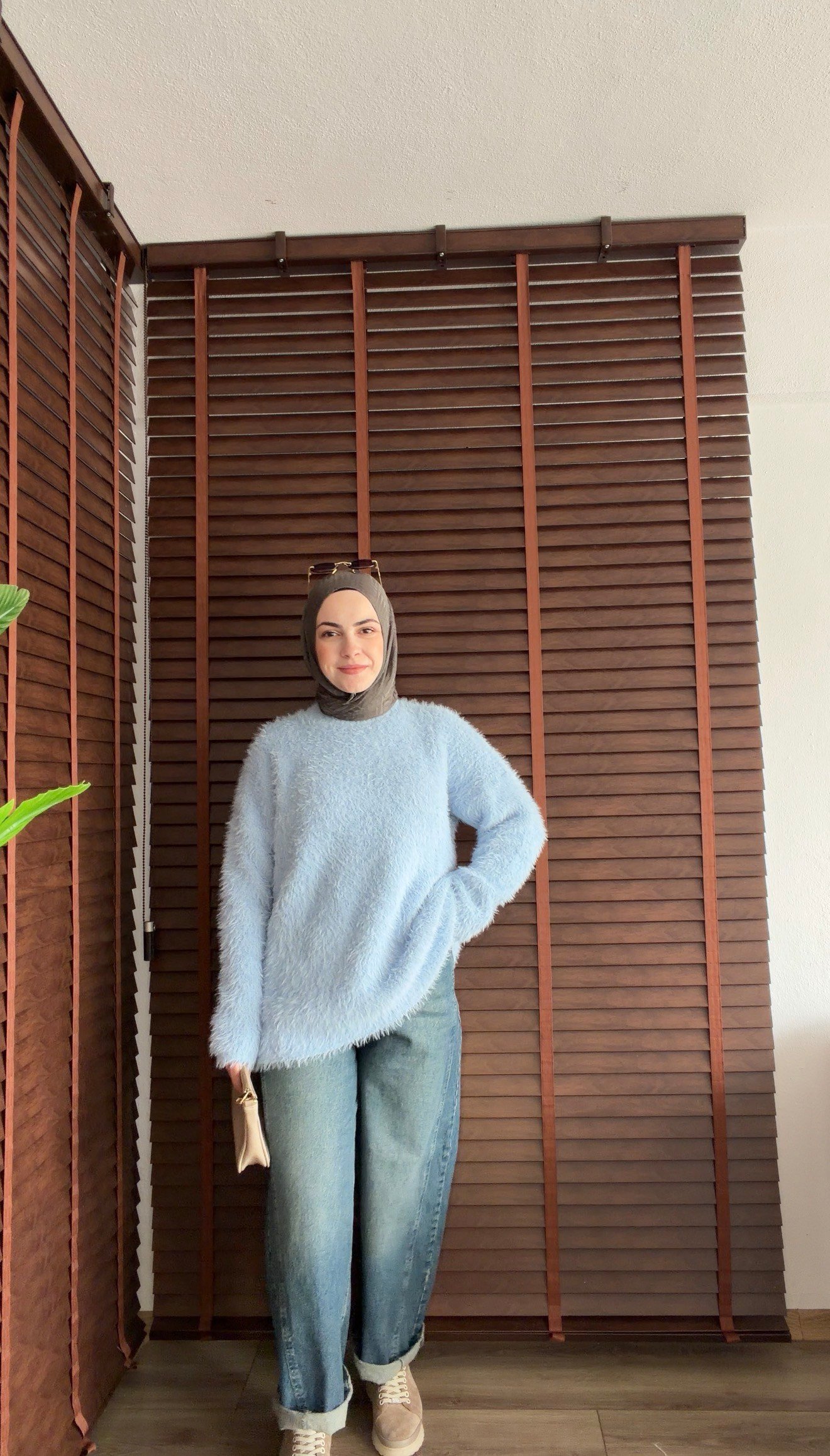 BEBE MAVİ  PELUŞ TRİKO 