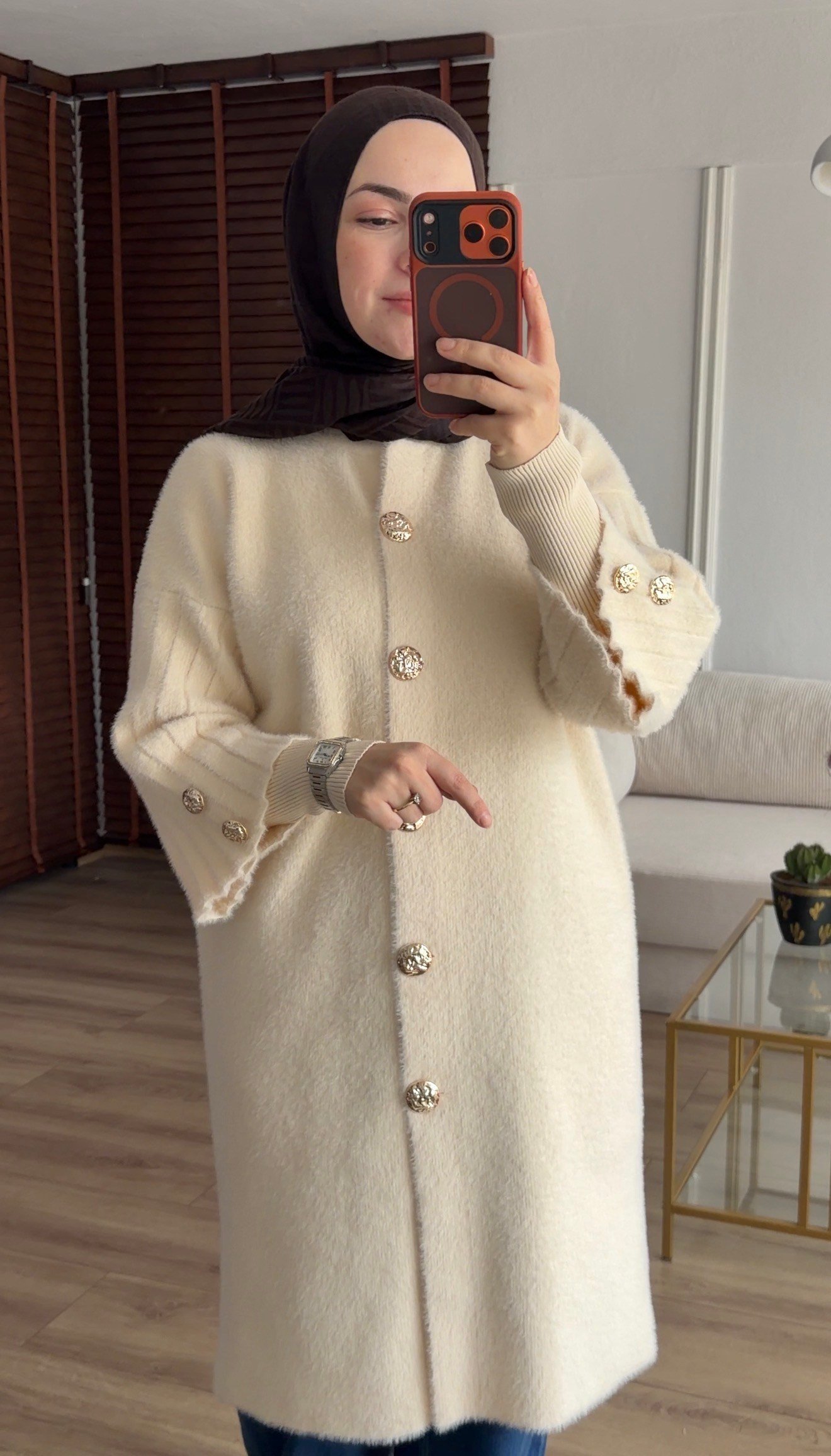 EKRU  ANGORA KAP 