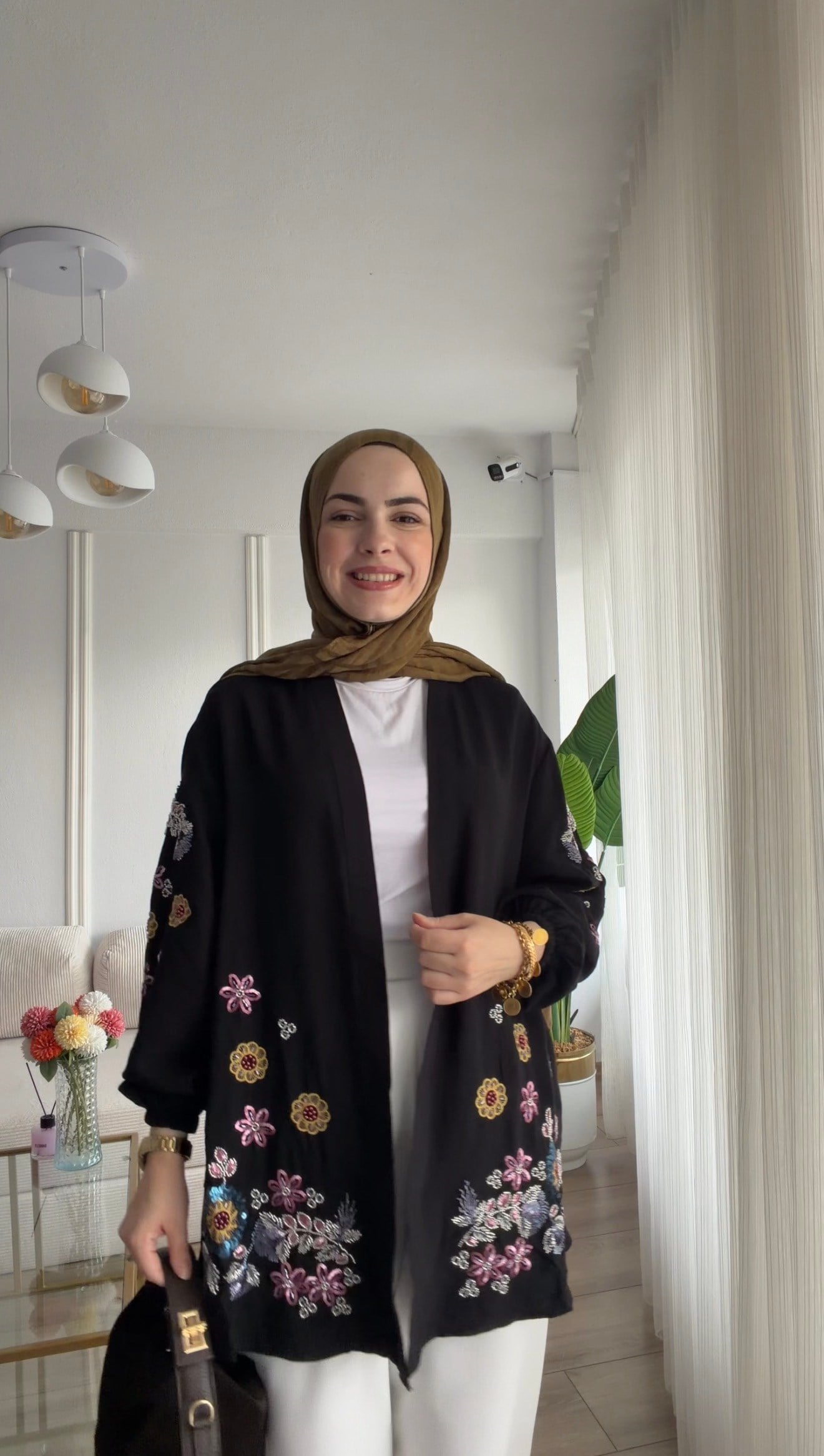 SİYAH OTANTİK KİMONO