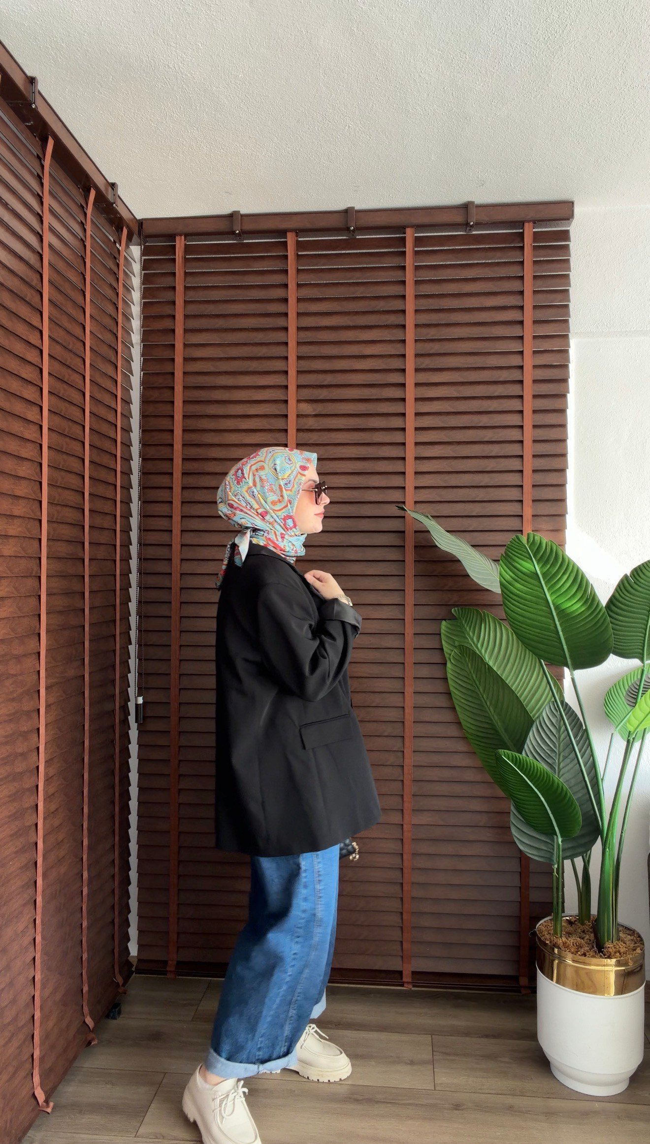 SİYAH  OVERSIE DÖKÜMLÜ KEREP KUMAŞ BLEAZER CEKET  