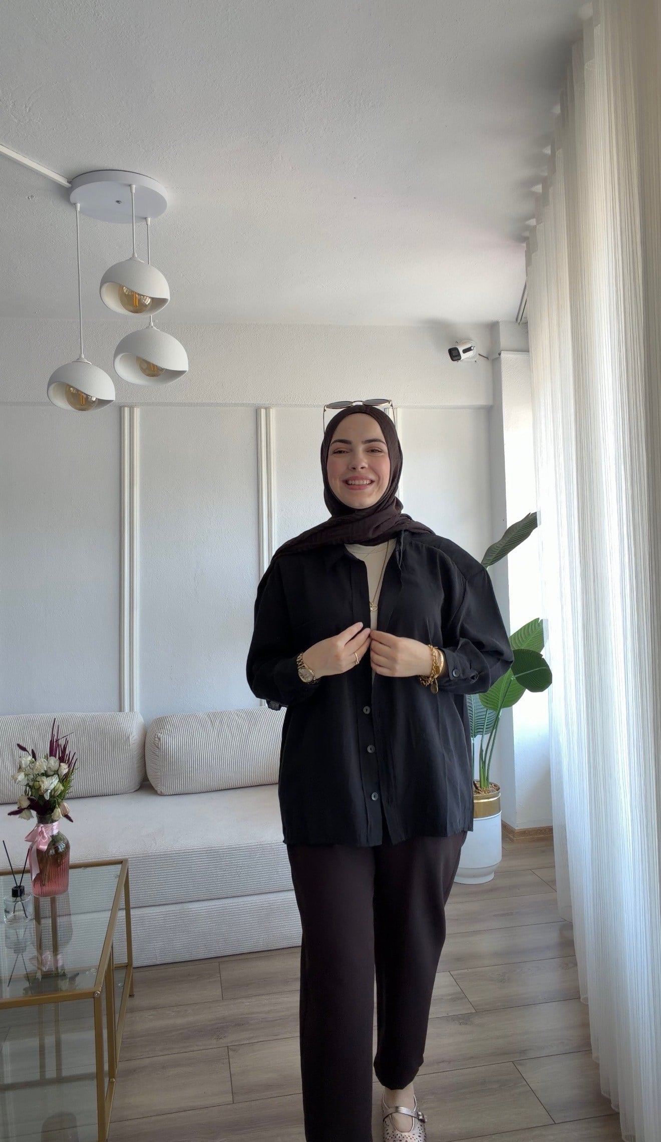 SİYAH PERİY GÖMLEK