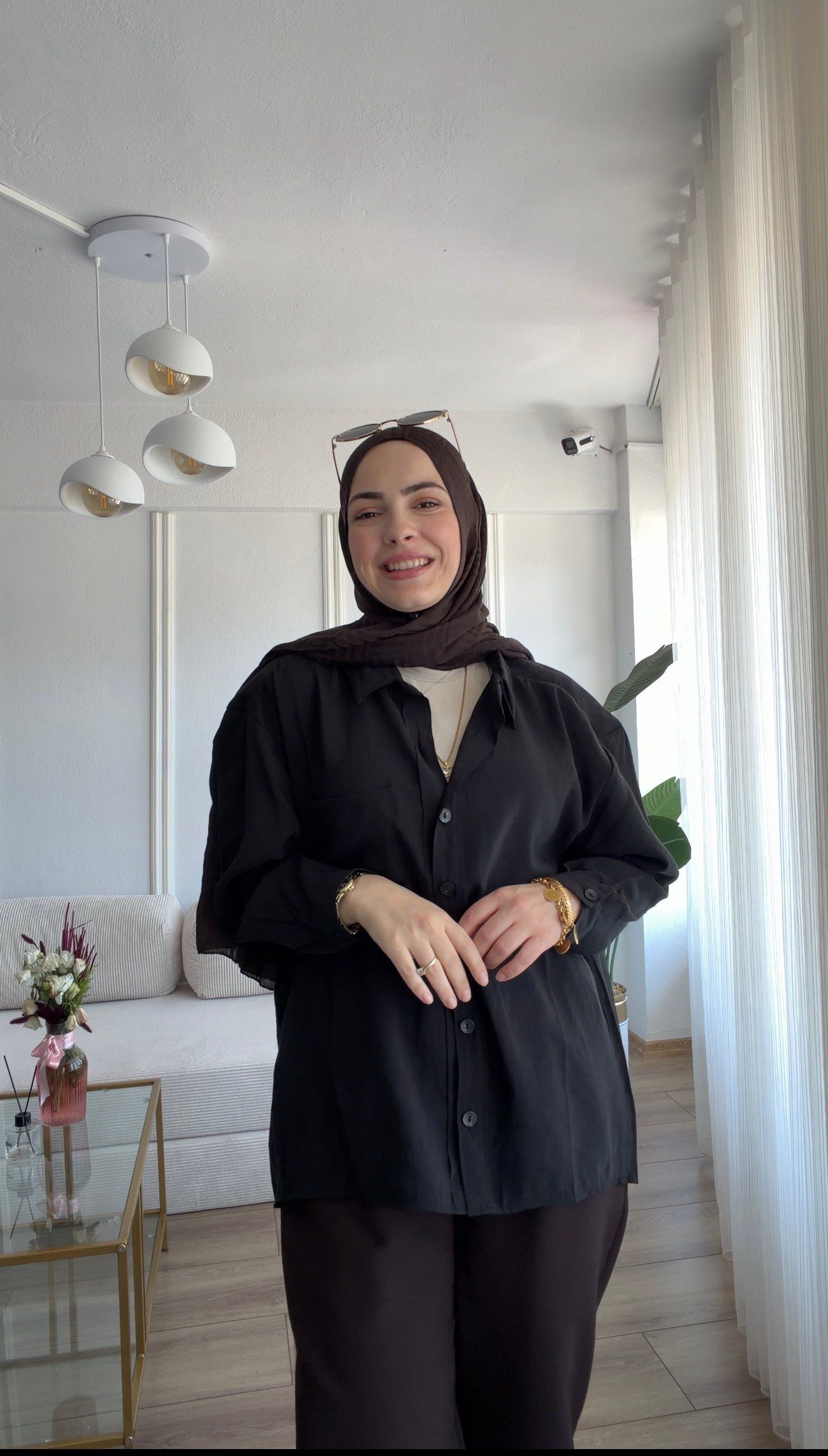 SİYAH PERİY GÖMLEK
