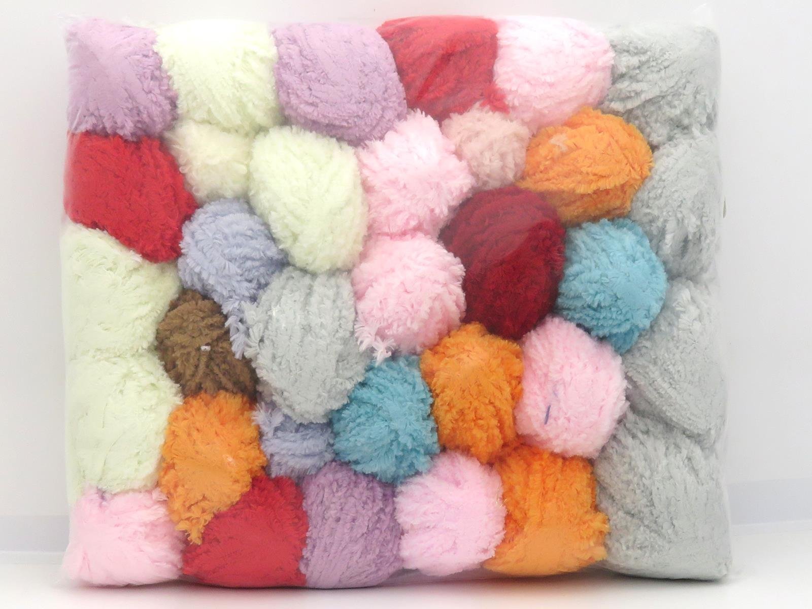 1200 gr ICE YARNS Puffy Leftover Yarns MIXED LOT Hand Knitting Yarn Multicolor