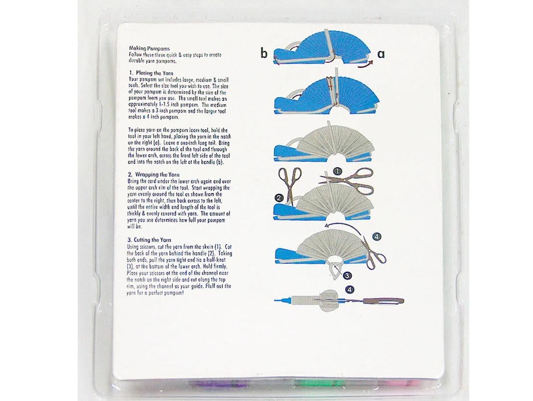 3 Size PomPom Makers .