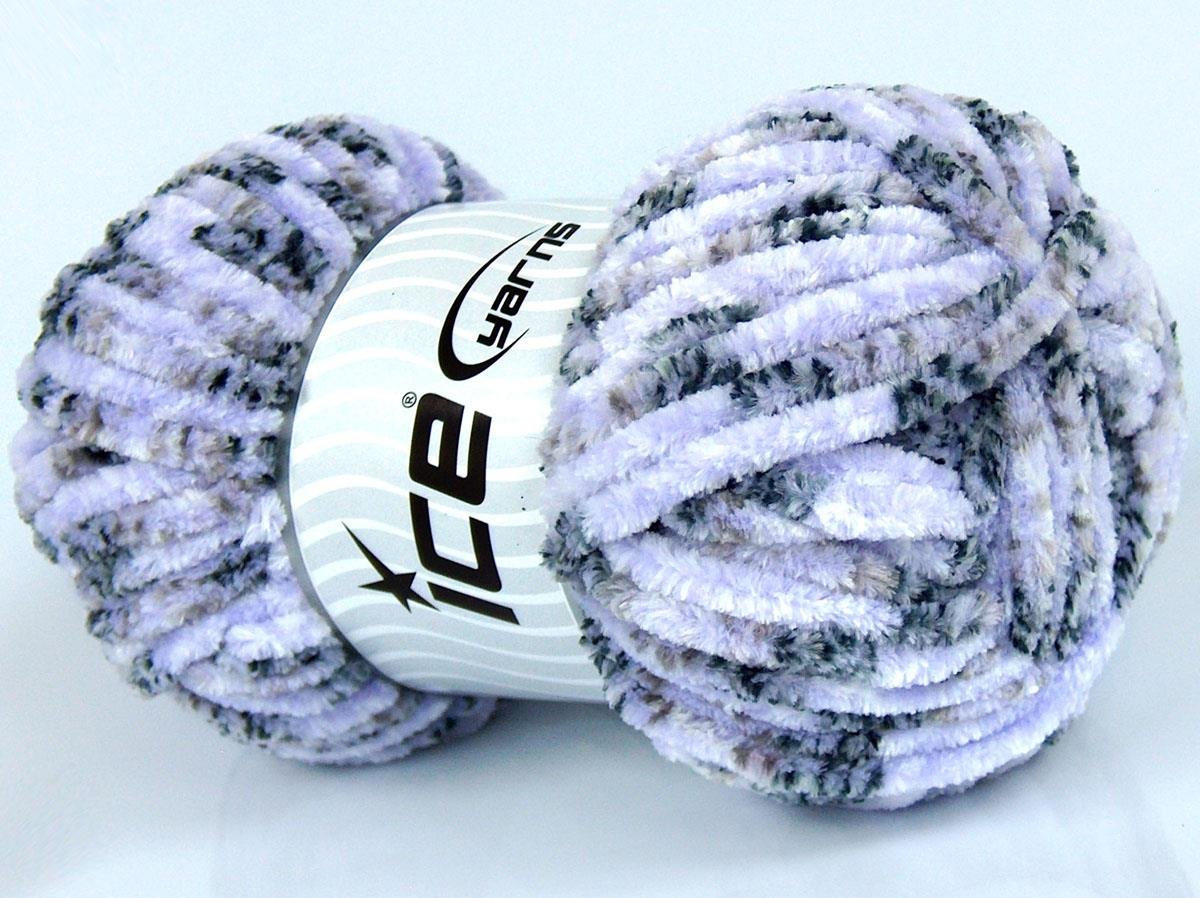 (4 Adet 100gr.) CHENILLE TWEED Mikro Fiber 4'lü Paket Siyah,