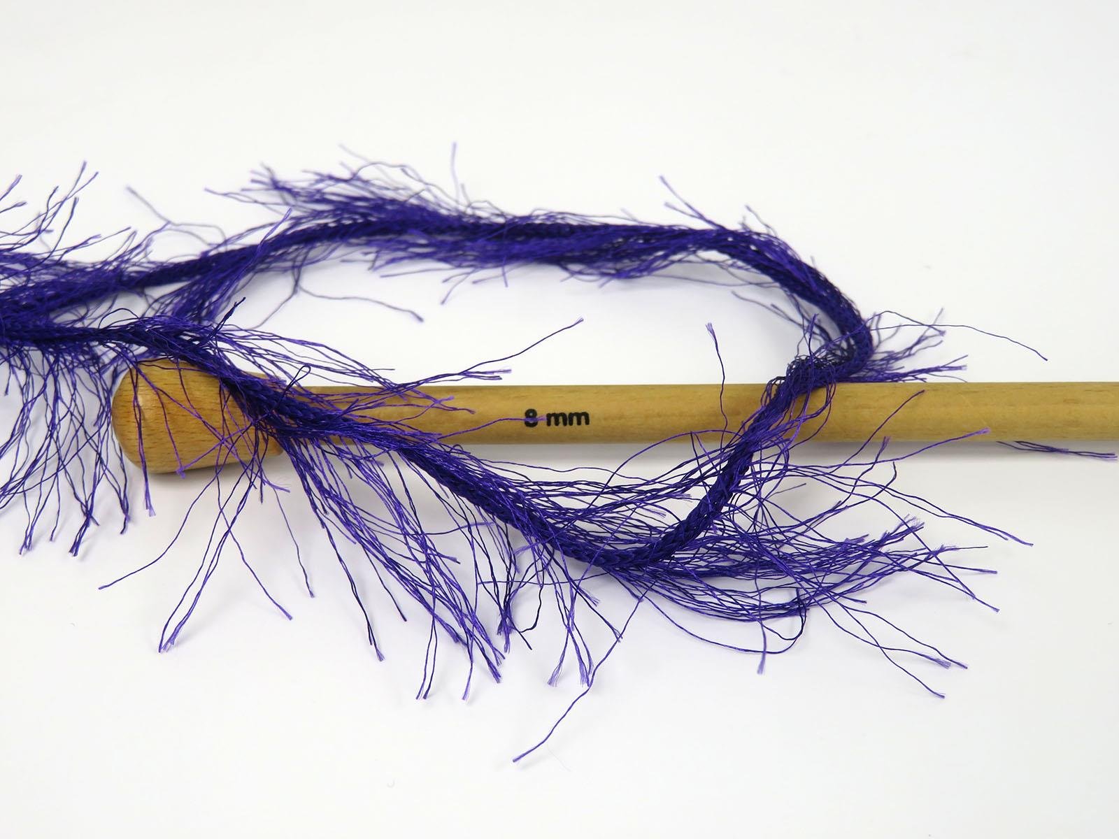 400 gr ICE YARNS EYELASH BULKY 400GR Hand Knitting Yarn Purple