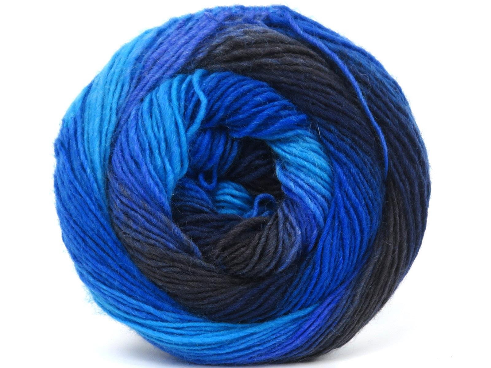 4x100gr. CAKES MAGIC SOCK  Mor, Gri, Mavi Tonları Kışlık, Çok İnce, Yün, Batik Desenli, Makina Yıkama