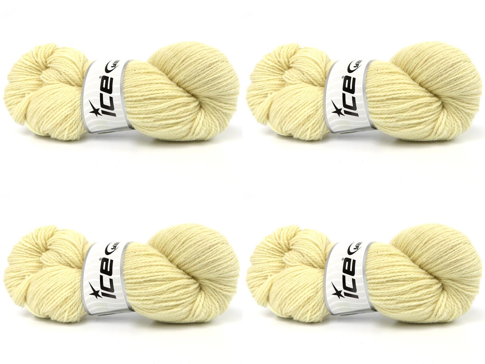 4x100gr. ORGANIC MERINO WOOL