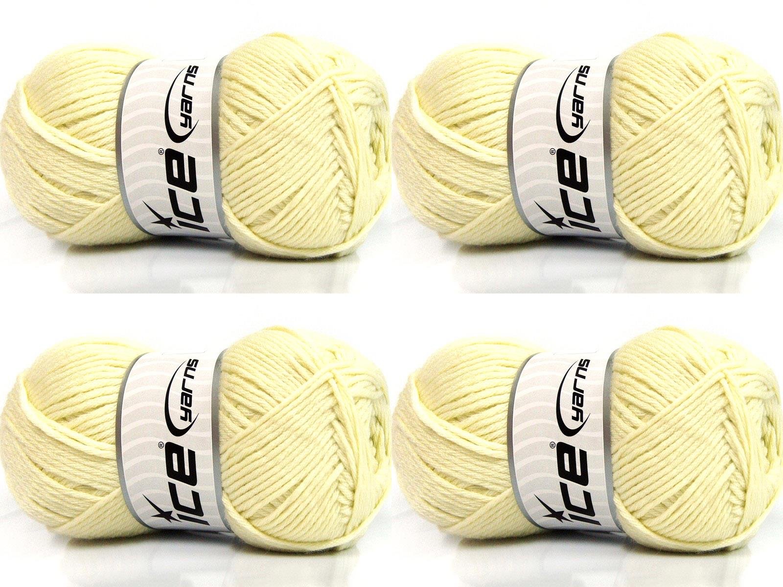 4x100gr. SINGH Akrilik, Naylon Krem Kışlık, Düz iplikler, Worsted, Akrilik