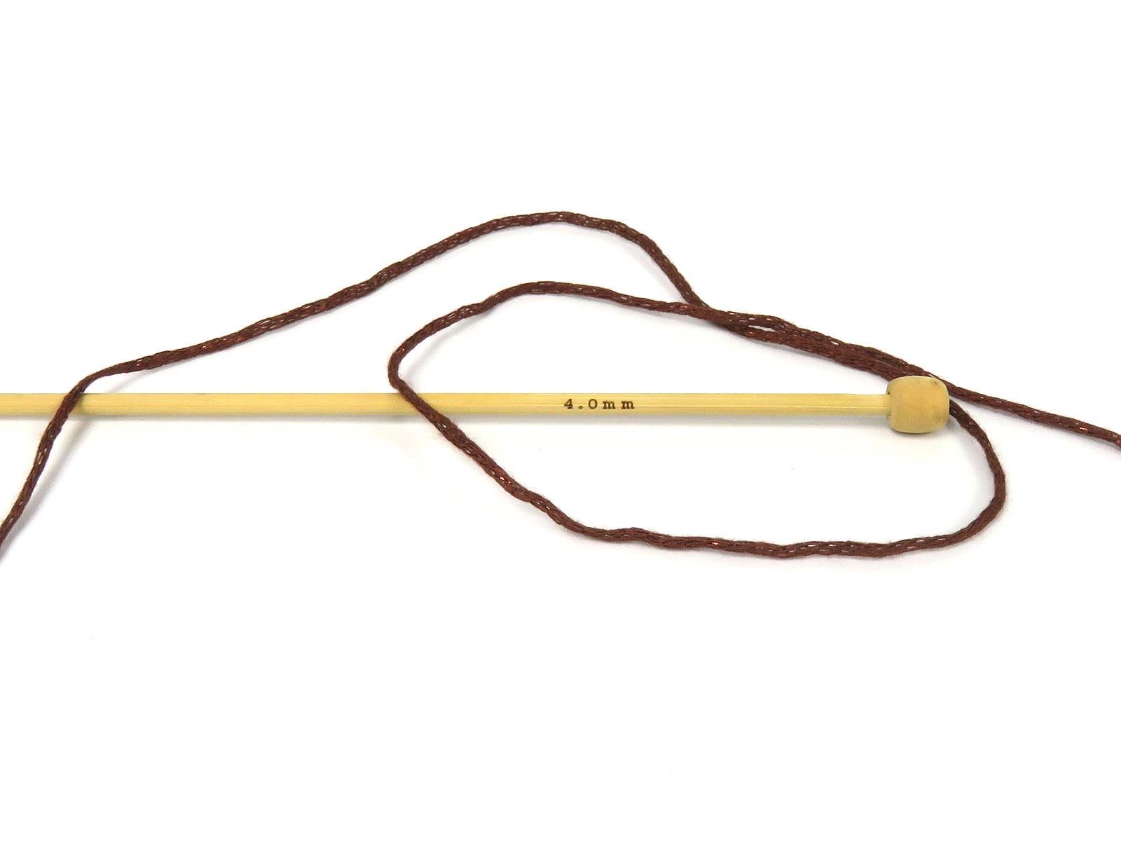 4x100gr. VISCOSE GLITZ Metalik Simli, Viskon Kahverengi Metalik Simli, Viskon, Yazlık İplikler