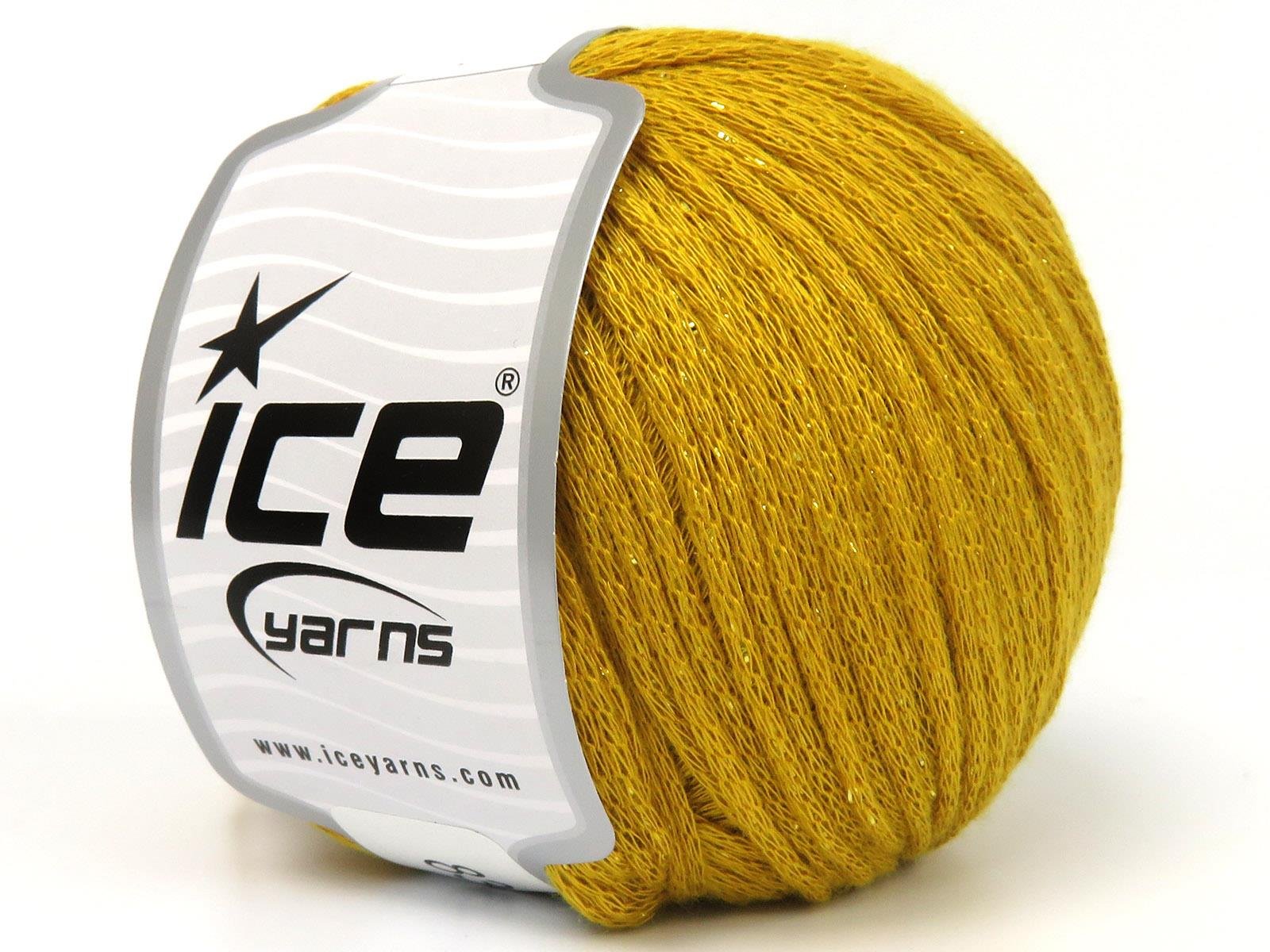 4x100gr. VISCOSE GLITZ Metalik Simli, Viskon Altın Metalik Simli, Viskon, Yazlık İplikler