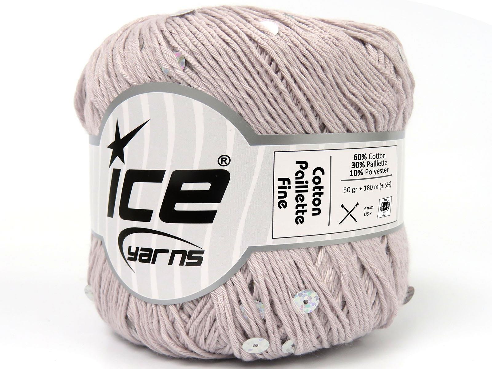 4x50gr. COTTON PAILLETTE FINE