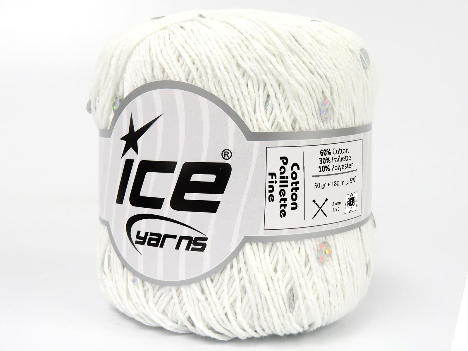 4x50gr. COTTON PAILLETTE FINE