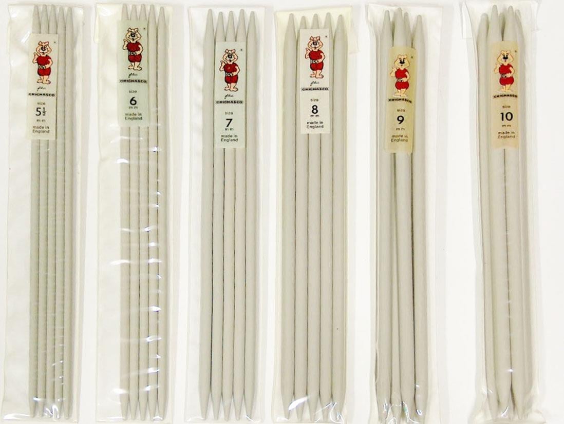 6 Sizes Set Double Point Knitting Needles .