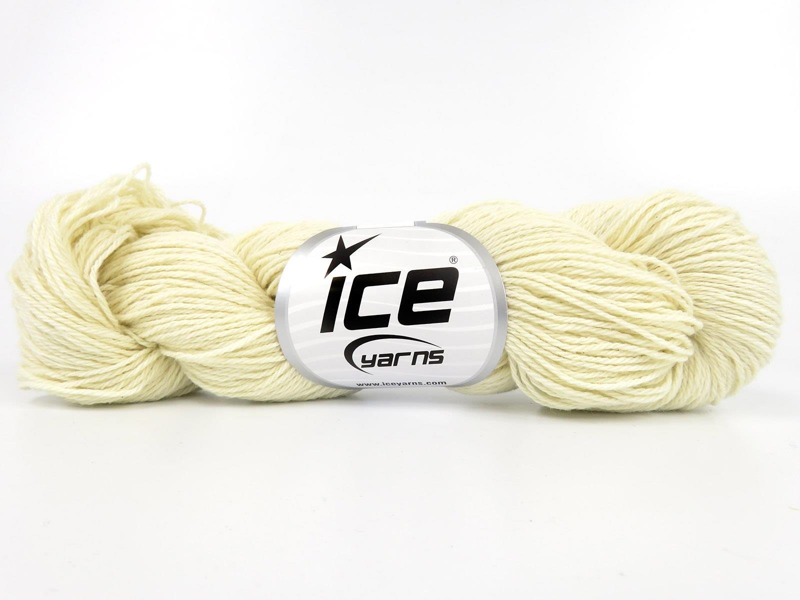 6x50gr. MERINO COTTON Krem Organik Pamuk, Merino Yün Lüks, Kışlık, Yün, Organik Pamuk, Pamuk, Merino Yün