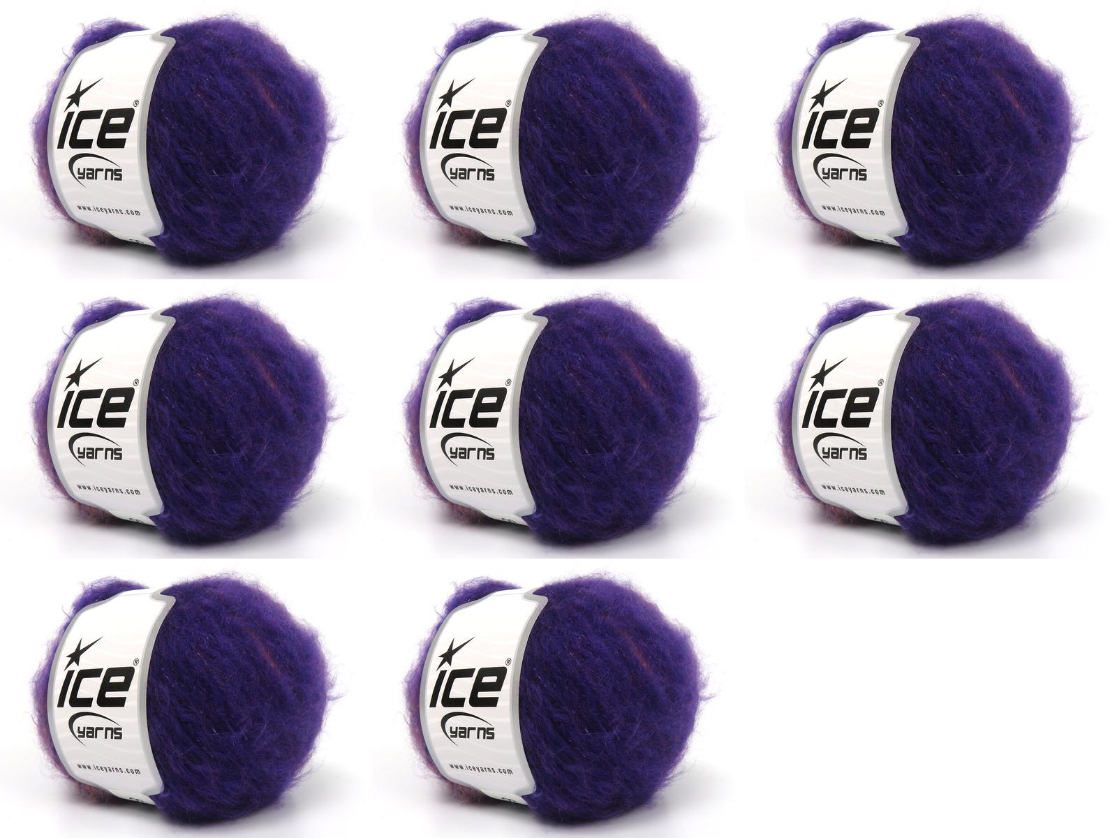 8x50gr. CHANCY MOHAIR Tiftik, Akrilik Pembe, Mor, Bordo, Açık Somon Kışlık, Yün, Tiftik, Batik Desenli, Worsted