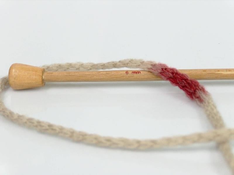 AirWool Bulky Spots Brown, Cream, Camel