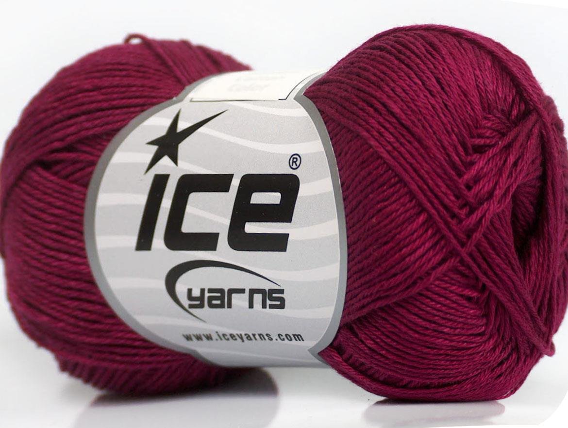 Almina Cotton Burgundy