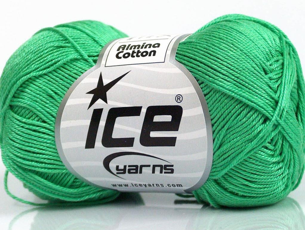 Almina Cotton Emerald Green