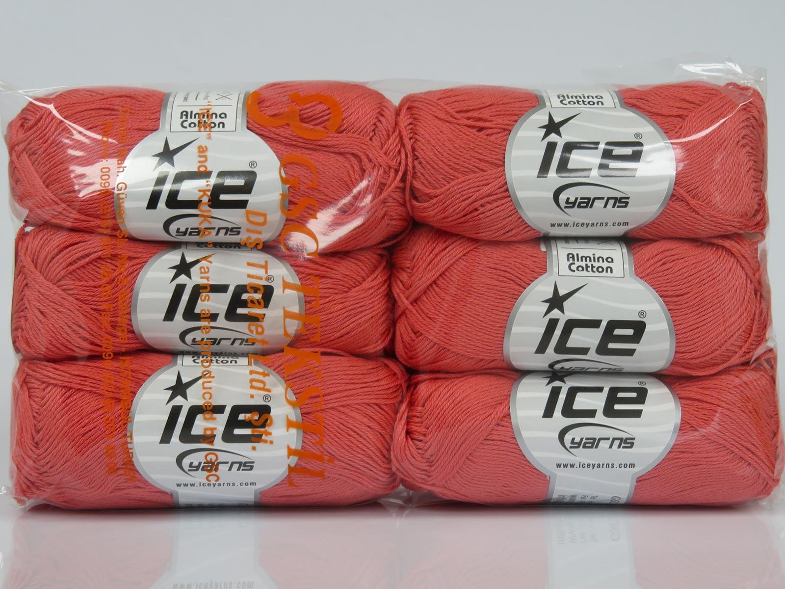 Almina Cotton Salmon